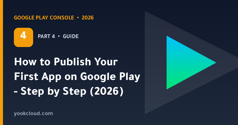 Publish Your First App on Google Play 2026